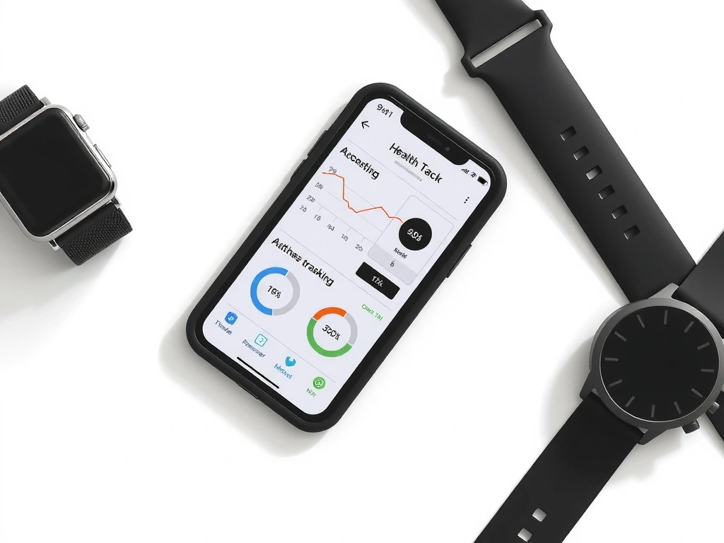 Fitness tracking app interface