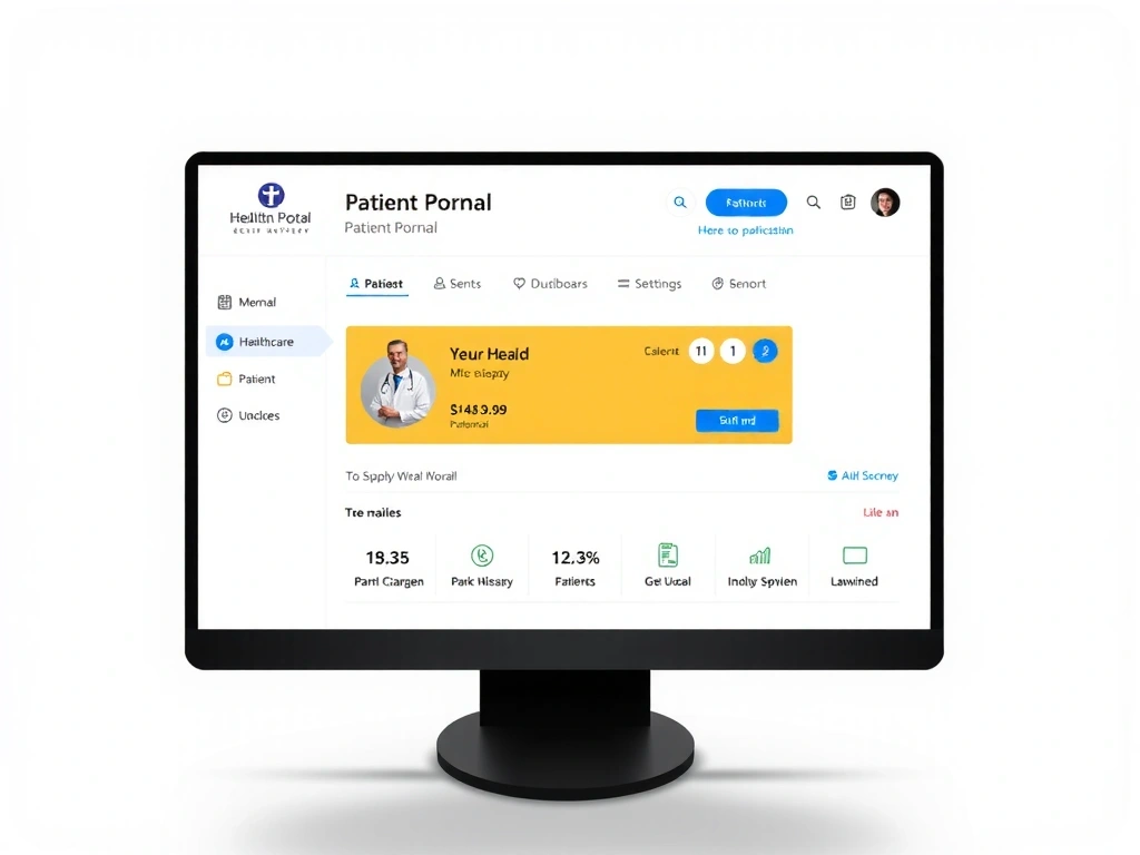 Healthcare patient portal design