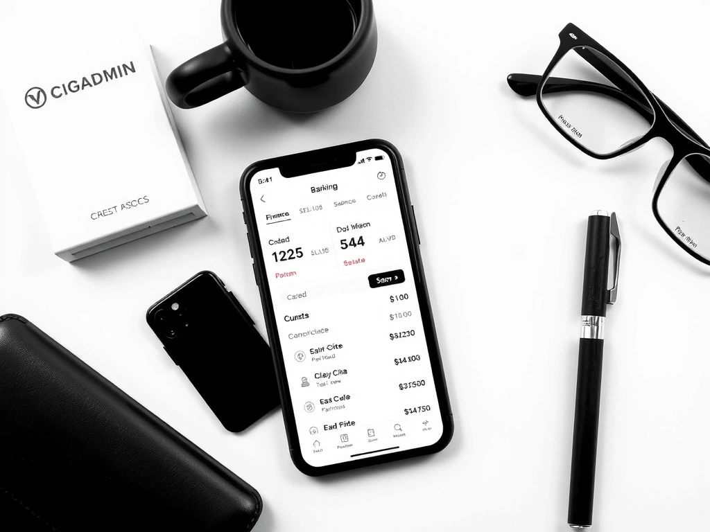 Mobile banking application design