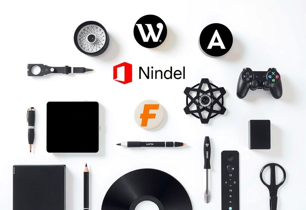 Modern technology stack visualization showing various programming languages and frameworks